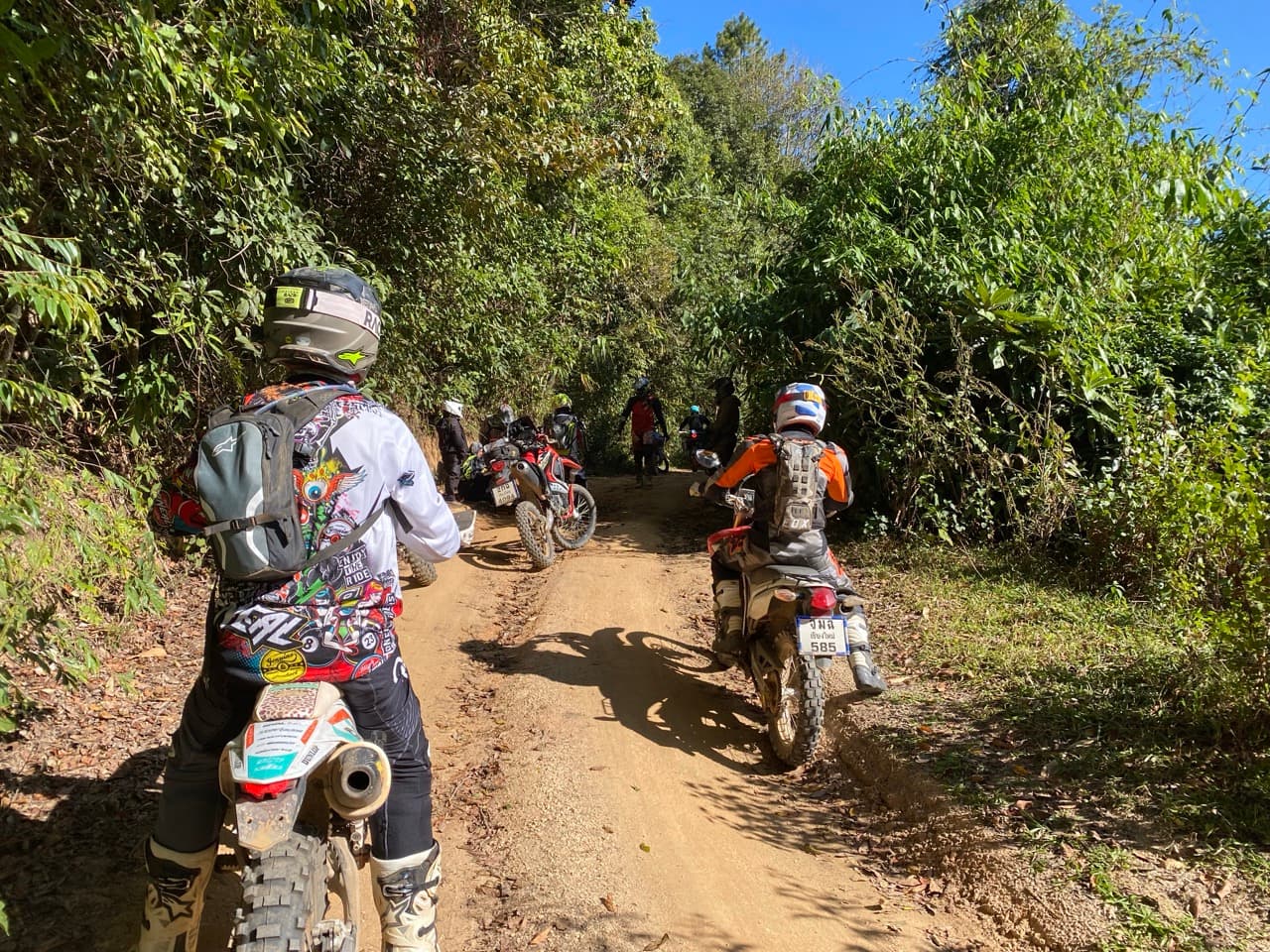 NP dirt tracks — the backroad version of the park.