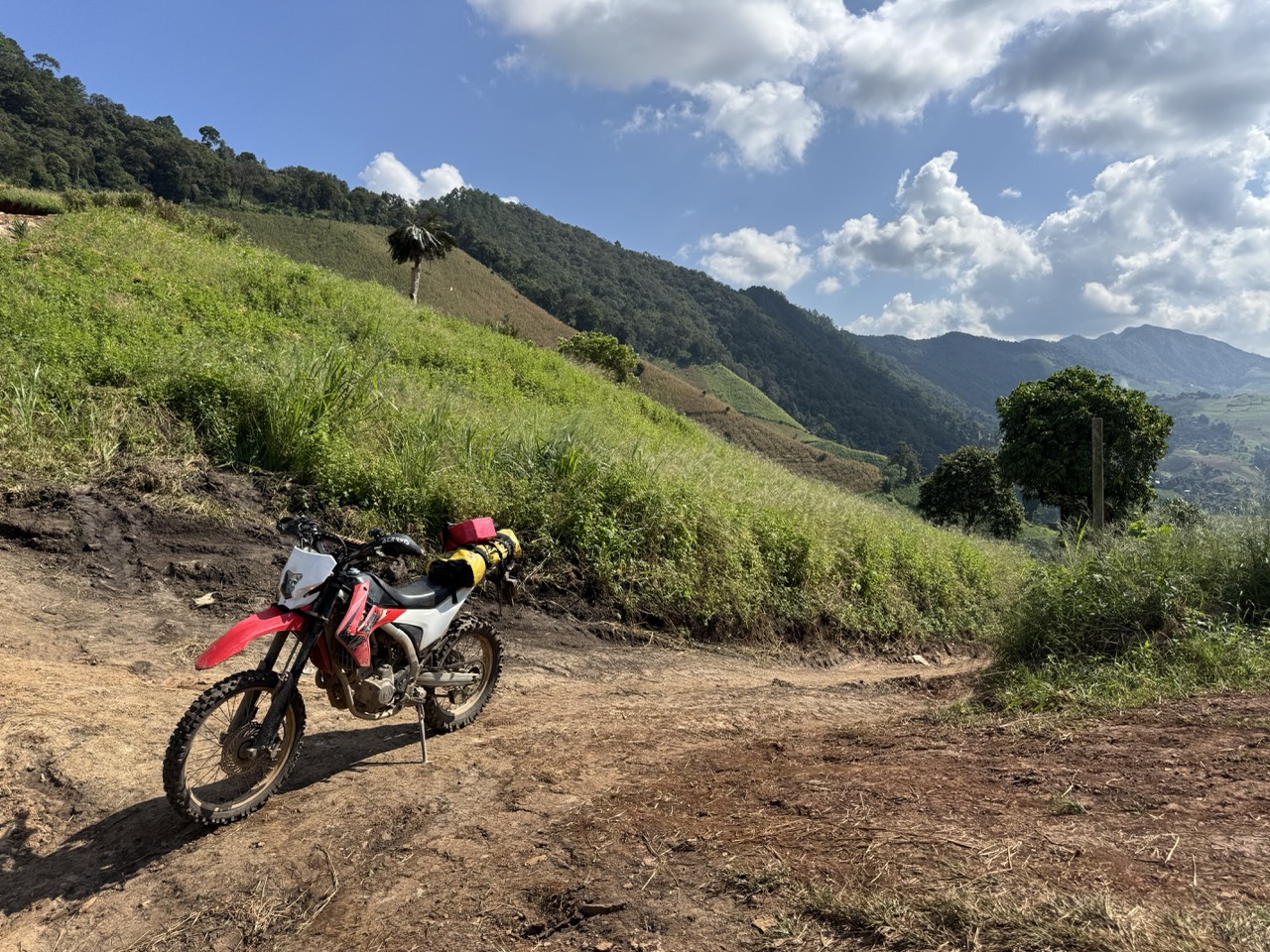 Cool season riding in Northern Thailand — firm trails and clear skies from November through February
